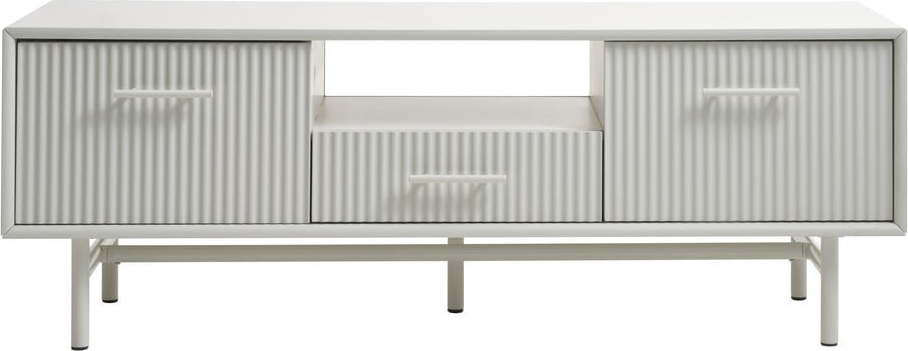 Šedý TV stolek 140x50x45 cm Palma – Unique Furniture