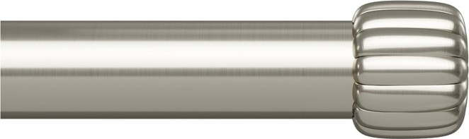 Ocelová roztažitelná garnýž ve stříbrné barvě 168 - 305 cm Cleo – Umbra