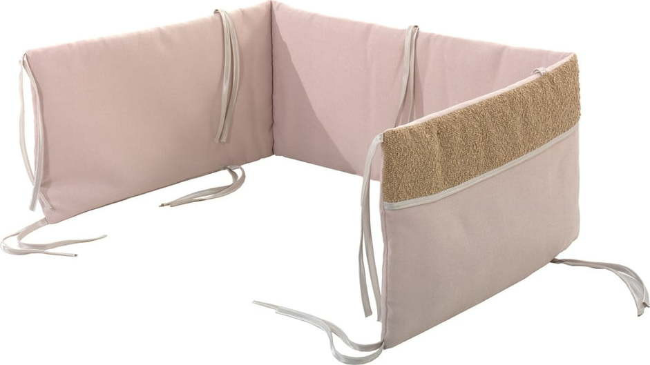 Světle hnědý mantinel do postýlky 180 cm Forrest – Vipack