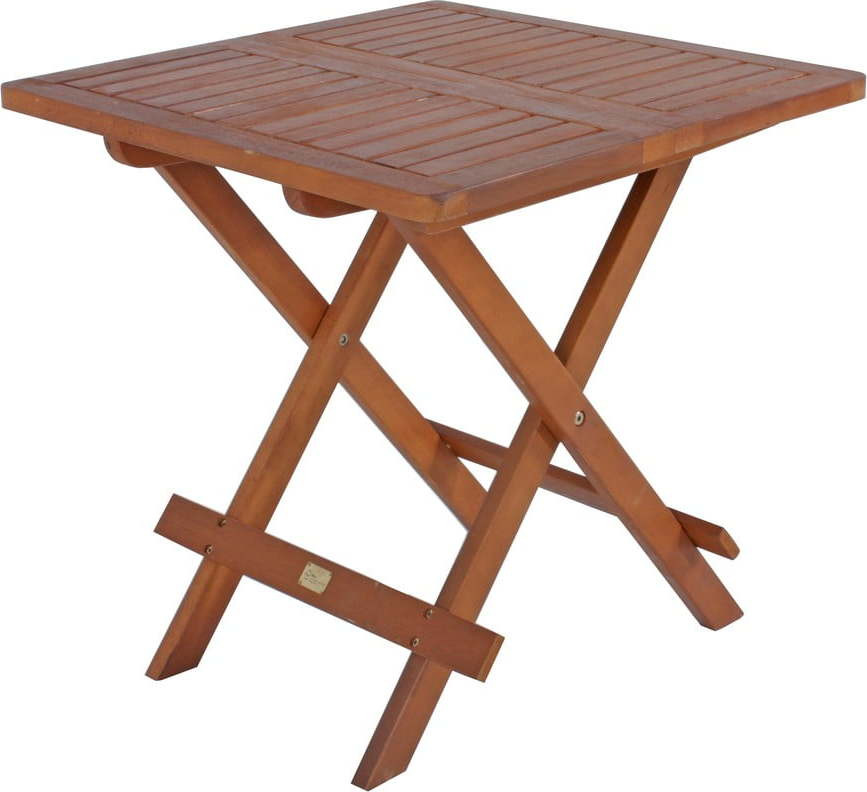 Zahradní odkládací stolek z masivu akácie 50x50 cm Cleveland – Garden Pleasure