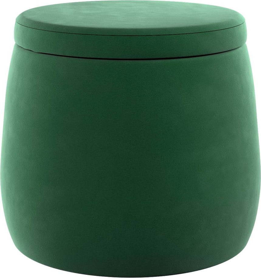 Zelený sametový dětský puf Posh Velvet – Yellow Tipi