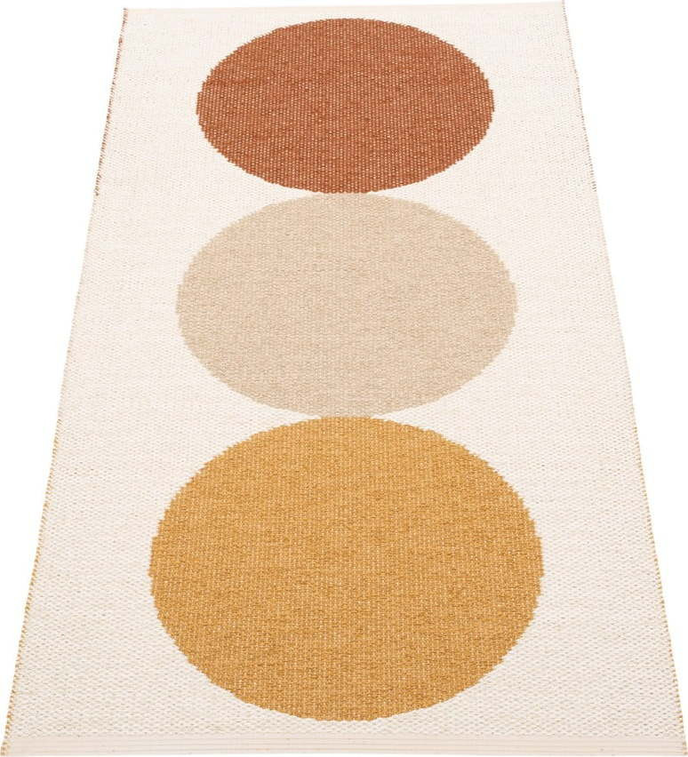 Okrově žluto-krémový vnitřní a venkovní koberec 70x140 cm Otto Harvest – Pappelina