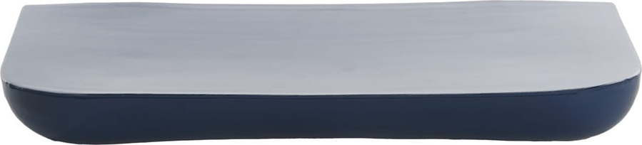 Modrá kovová police 41 cm Adawa – Light & Living