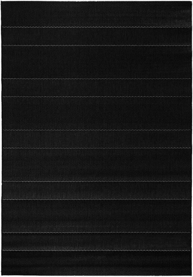 Černý venkovní koberec Hanse Home Sunshine, 120 x 170 cm