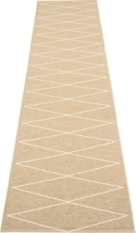 Béžový vnitřní a venkovní běhoun 70x320 cm Max Sand – Pappelina