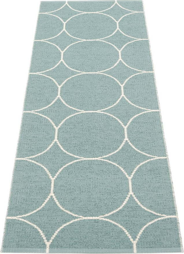 Světle modrý vnitřní a venkovní běhoun 70x200 cm Boo Haze – Pappelina