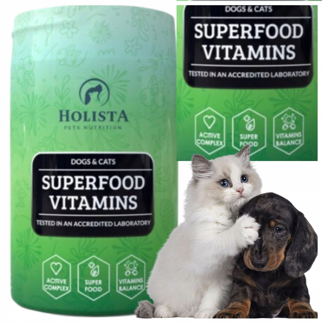 Vitamíny Pro Psa Holista Superfood Vitamins Adult 200 G Suplementace Psů