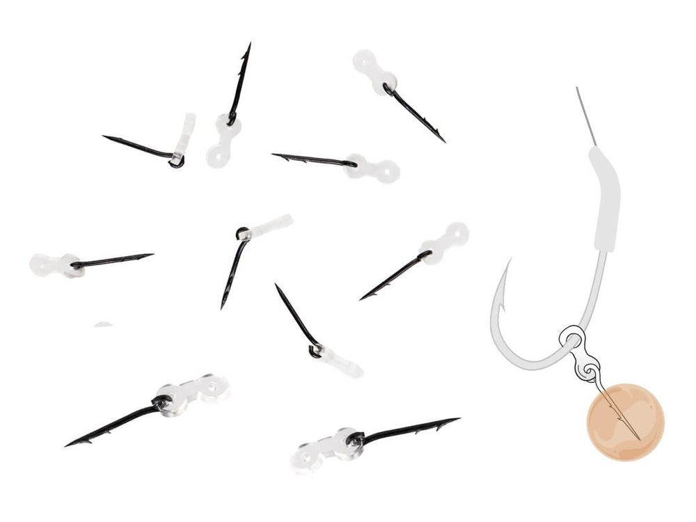 Zfish Trn Bait Spike Silicone Holder 10ks - L (15mm)