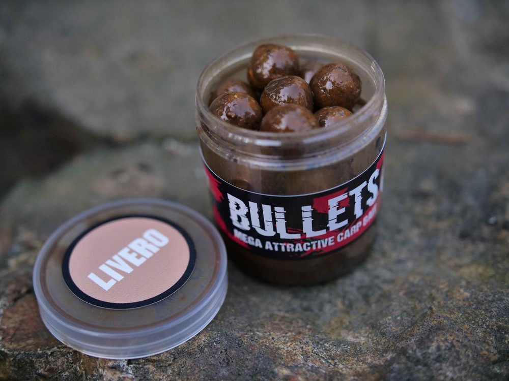 G.B.U. Boilies v dipu Bullets Livero - 20mm