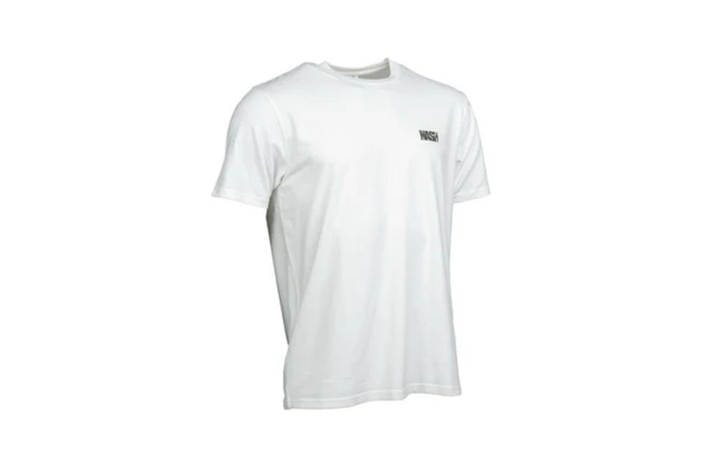 Nash Triko Make It Happen Carp Logo T Shirt Ecru - L