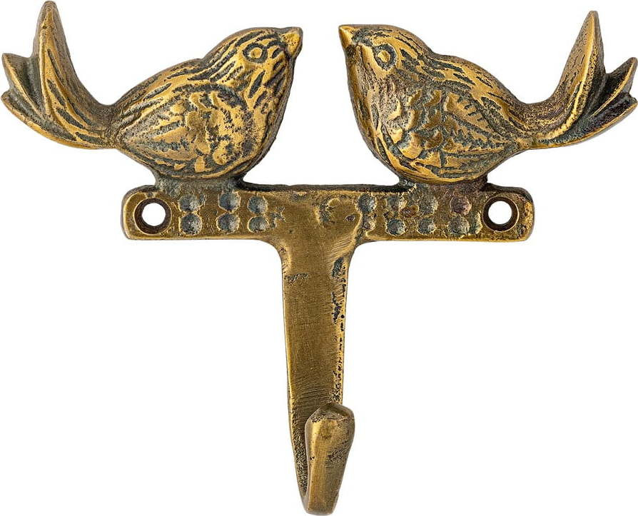 Kovový háček ve zlaté barvě Fredo – Bloomingville