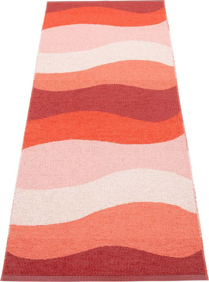 Červený vnitřní a venkovní běhoun 70x200 cm Urvi Fire – Pappelina