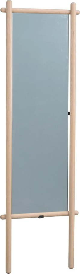 Stojací zrcadlo s dřevěným rámem 52x180 cm Milford - Rowico