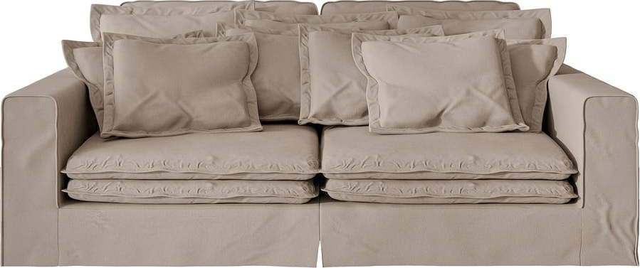 Světle hnědá pohovka 236 cm Nora – Ropez