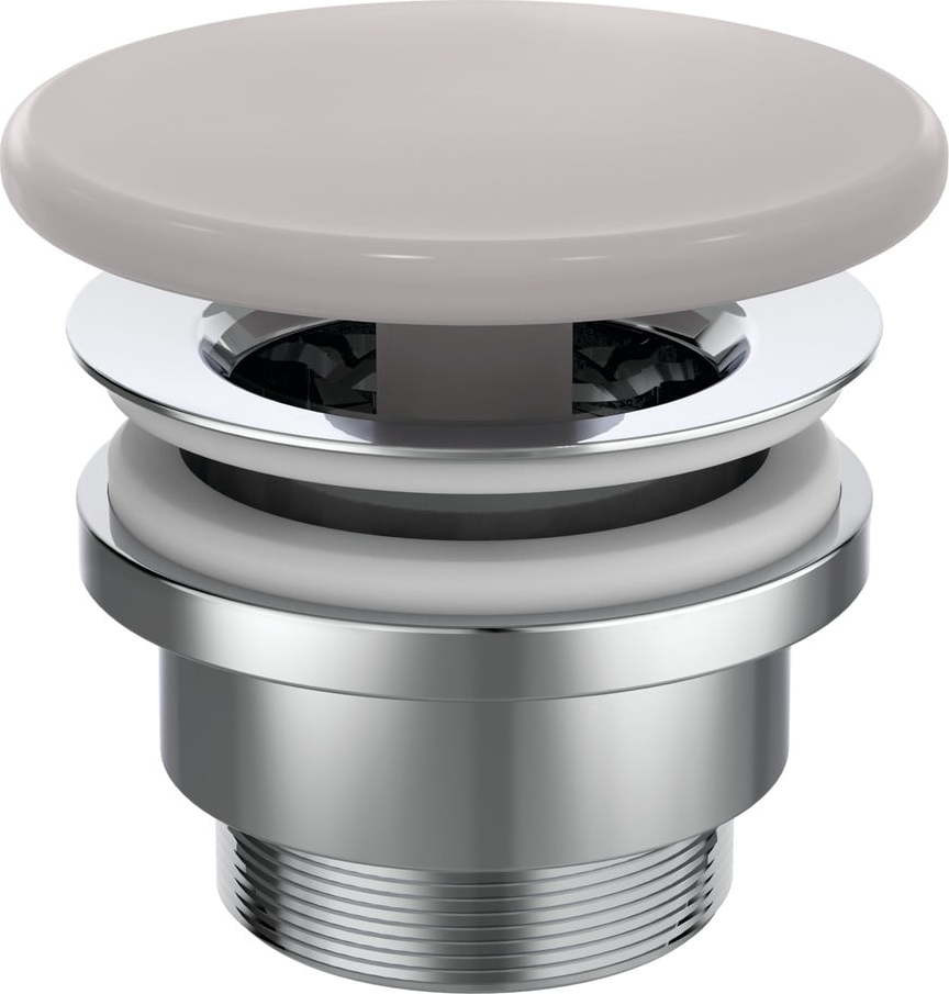 Světle šedá umyvadlová výpusť ø 7 cm Ipalyss – Ideal Standard