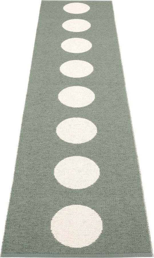 Zelený vnitřní a venkovní běhoun 70x300 cm Vera Army – Pappelina