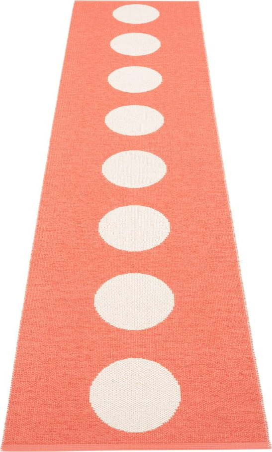 Vnitřní a venkovní běhoun v lososové barvě 70x300 cm Vera Flamingo – Pappelina