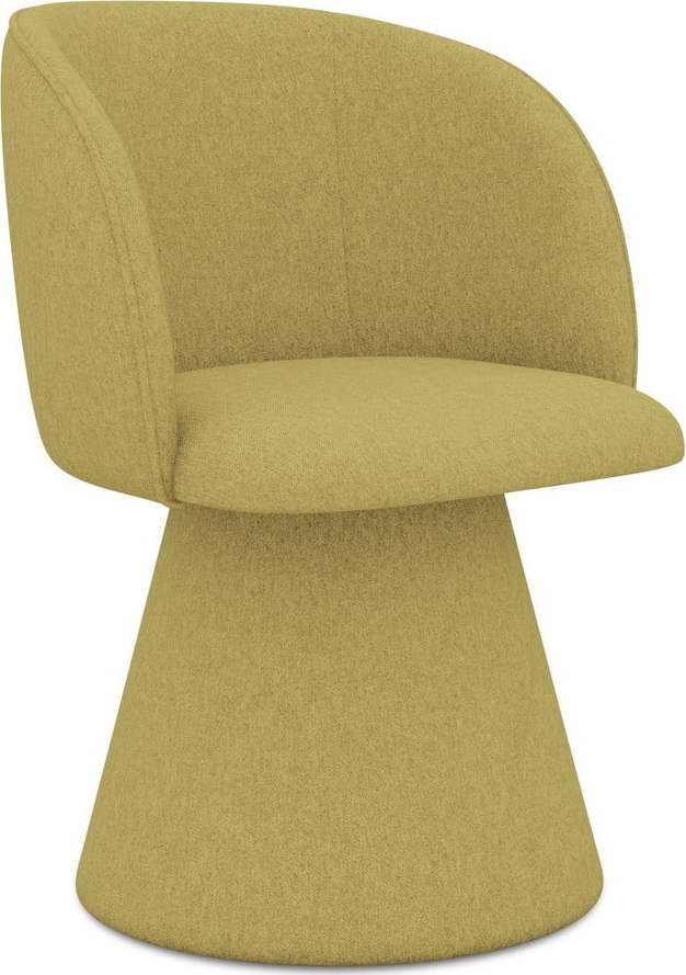 Žlutá jídelní židle Maia – Makamii