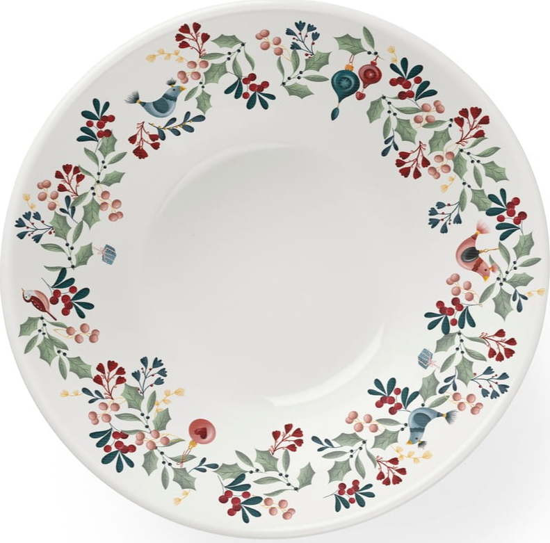 Bílý hluboký porcelánový talíř ø 19 cm Grand Cru Cottage – Rosendahl