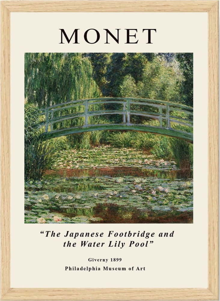 Obraz 35x45 cm Claude Monet – Wallity