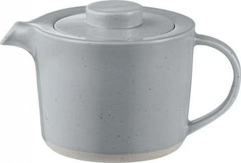 Šedá konvice na čaj z kameniny 1 l Sablo – Blomus