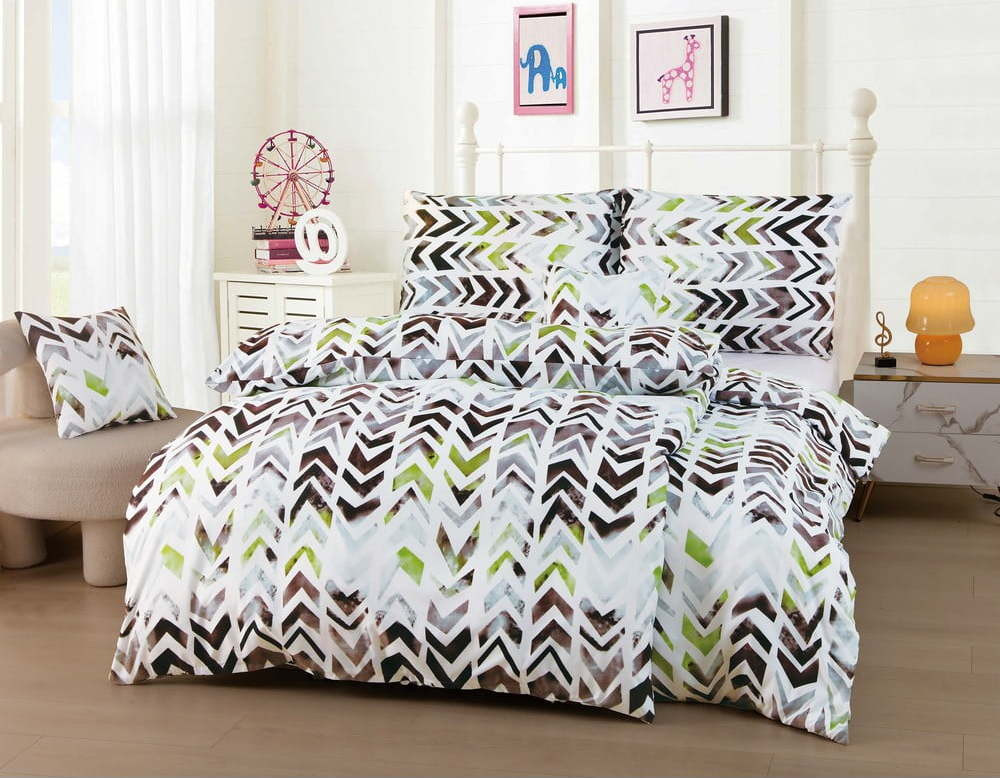 6dílné povlečení na jednolůžko z mikrosaténu 140x200 cm Madison – JAHU collections