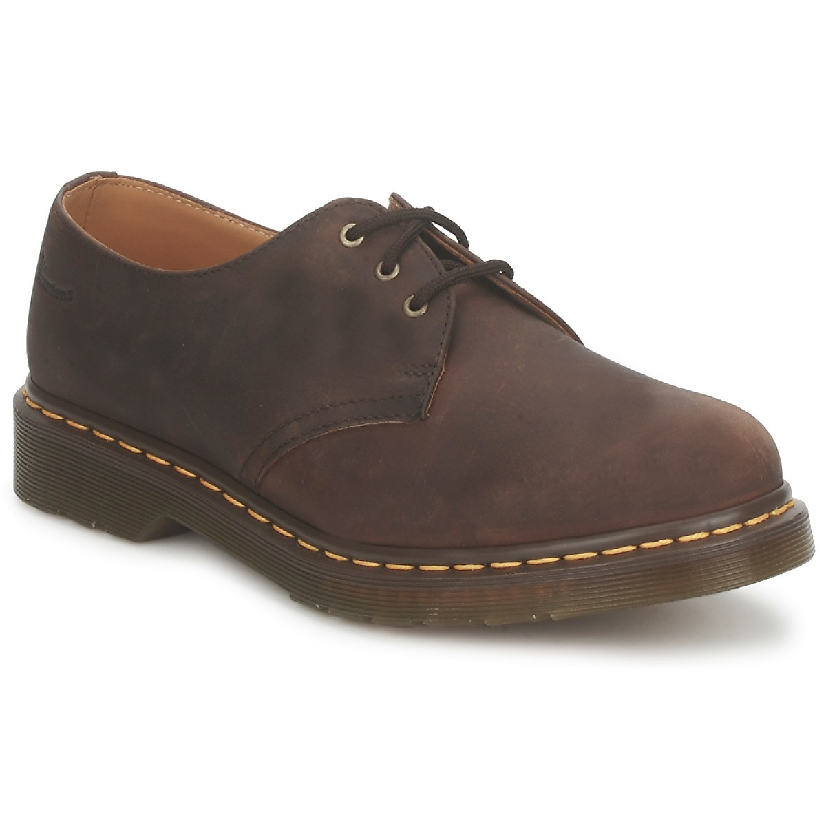 Dr. Martens  1461 DARK BROWN CRAZY HORSE  Hnědá