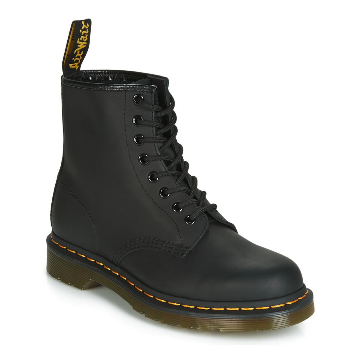 Dr. Martens  1460 BLACK GREASY  Černá
