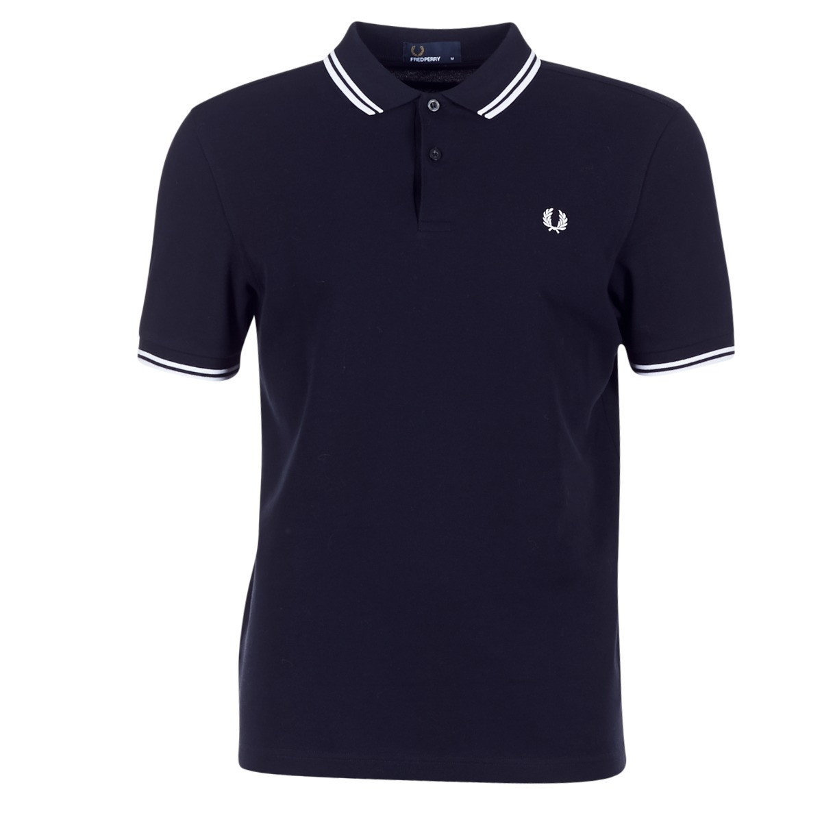 Fred Perry  SLIM FIT TWIN TIPPED  Modrá