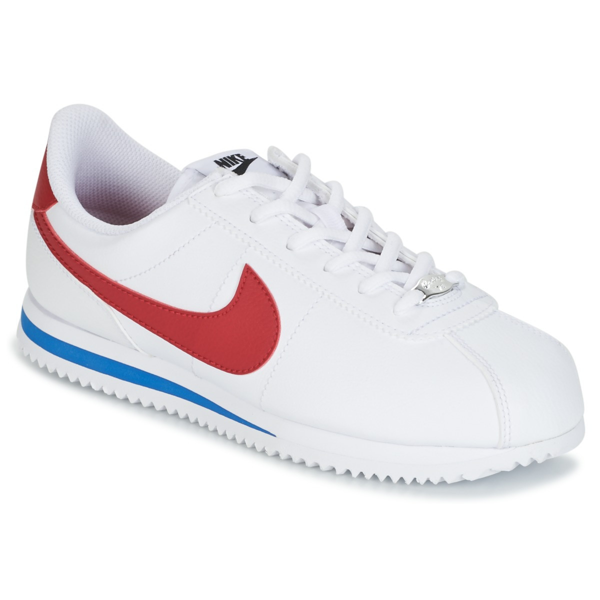 Nike  CORTEZ BASIC SL GRADE SCHOOL  Bílá