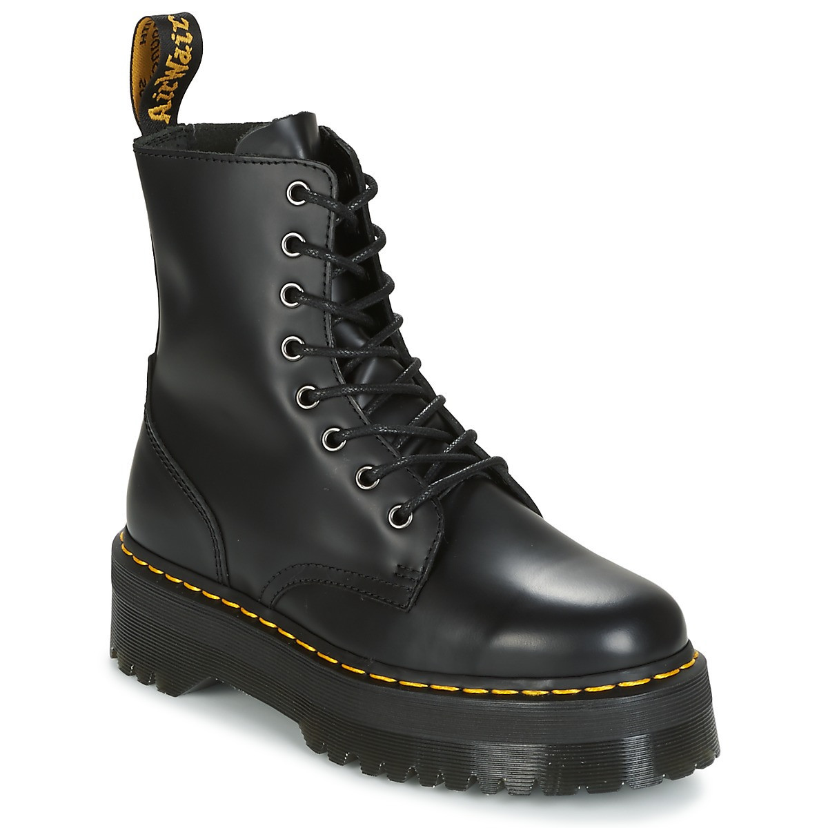 Dr. Martens  JADON BLACK POLISHED SMOOTH  Černá