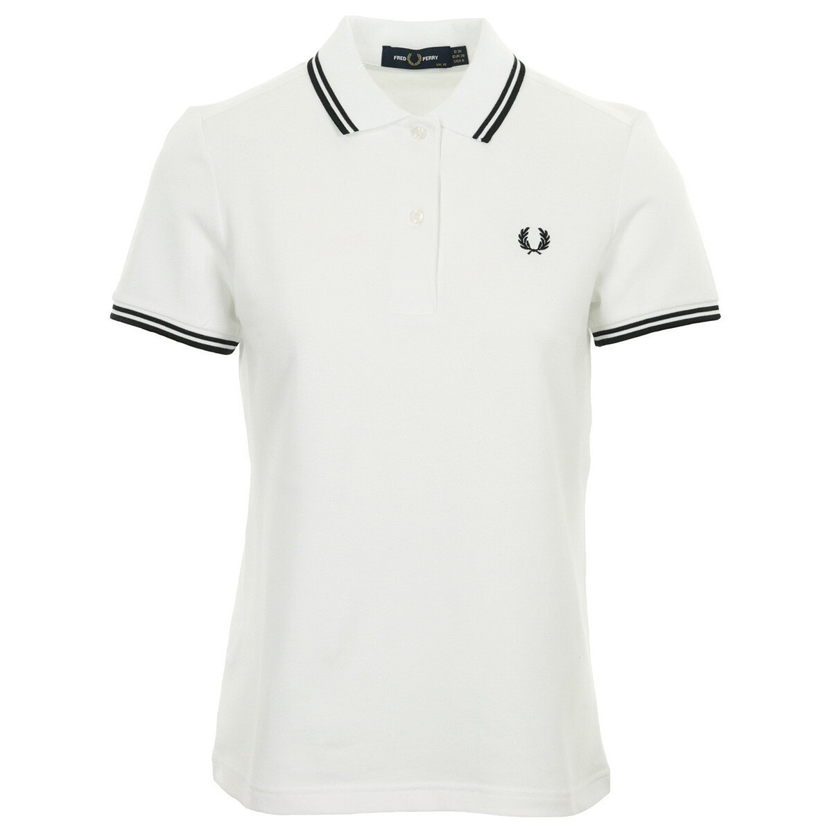 Fred Perry  Twin Tipped Shirt Wn's  Bílá