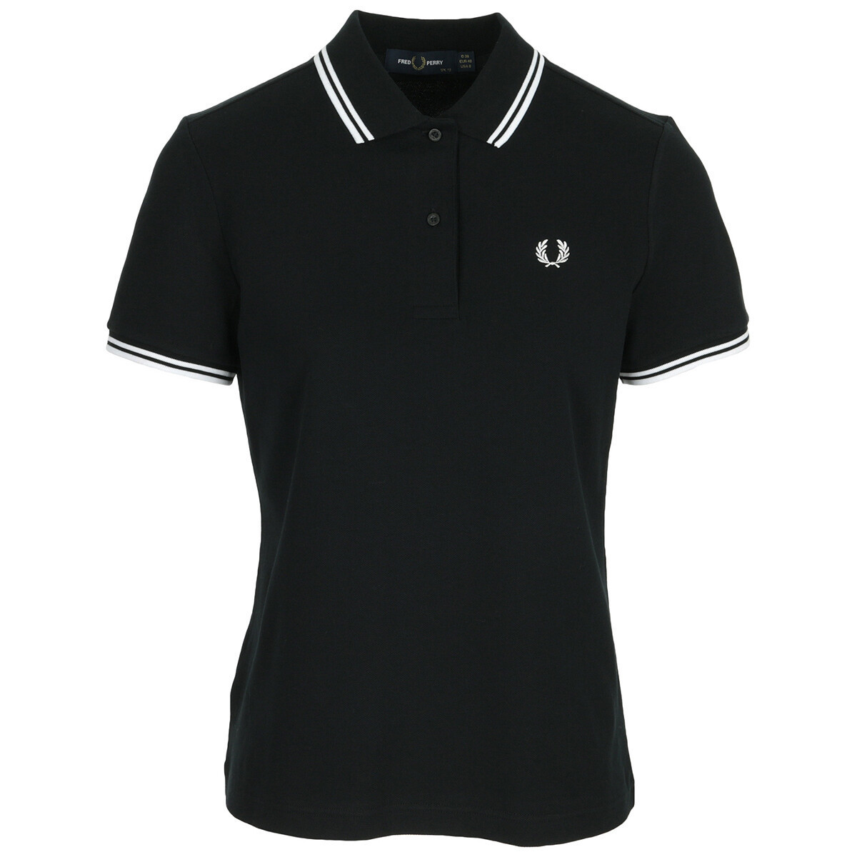 Fred Perry  Twin Tipped Shirt Wn's  Černá