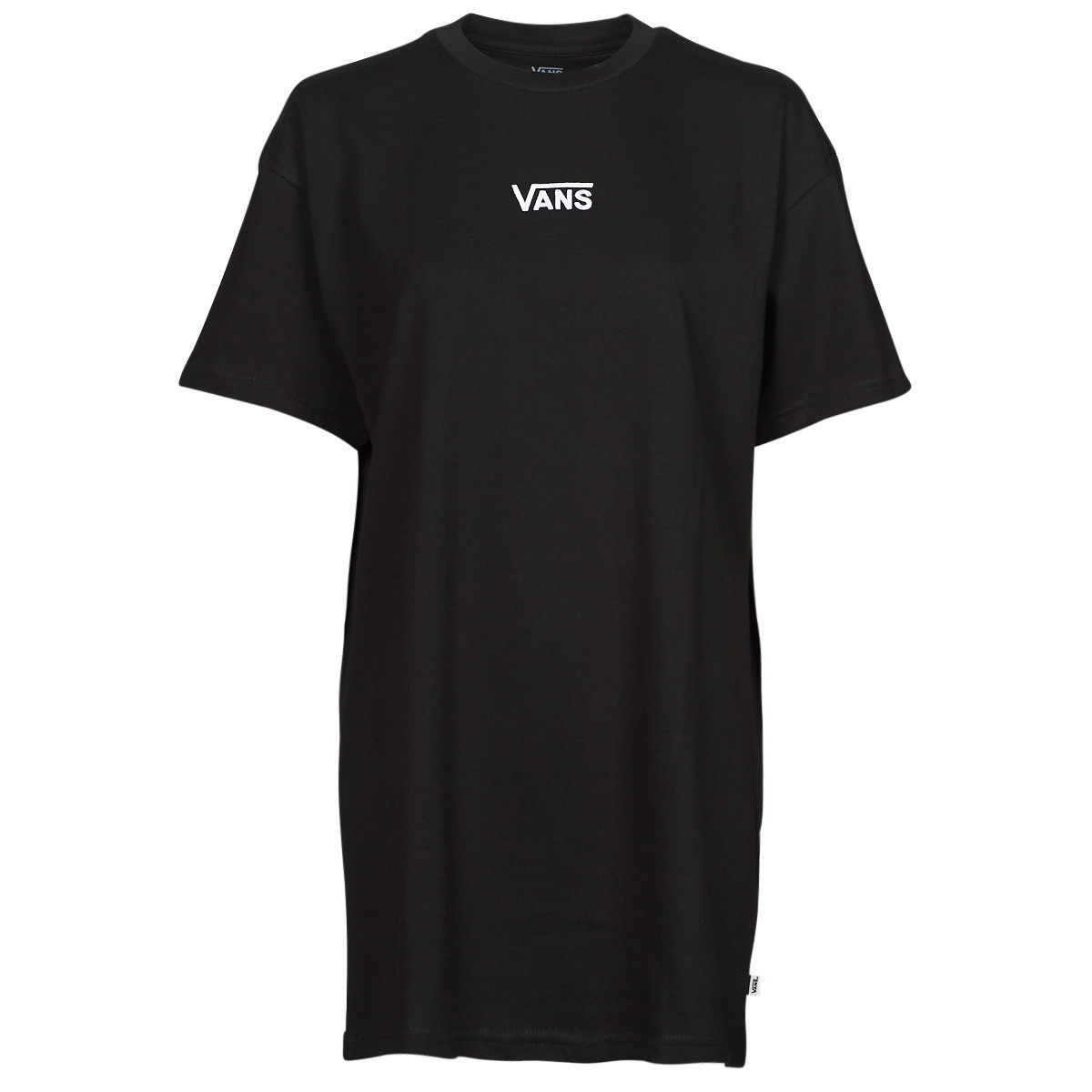 Vans  CENTER VEE TEE DRESS  Černá