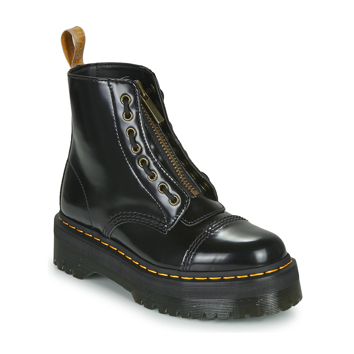 Dr. Martens  VEGAN SINCLAIR BLACK OXFORD  Černá