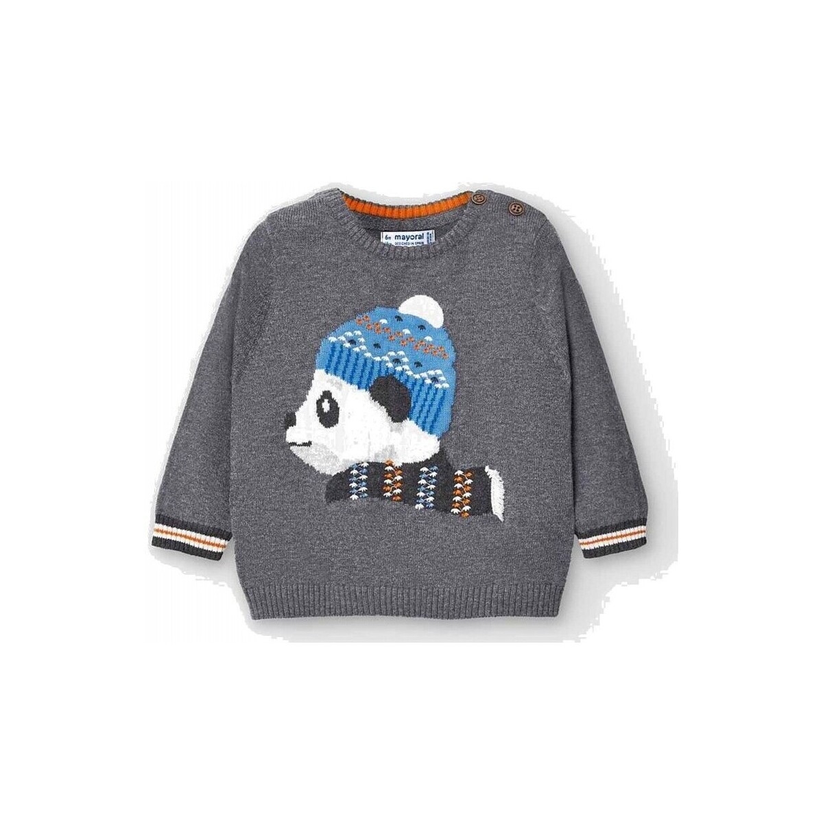 Mayoral  2346 Jersey Panda Gris  Šedá