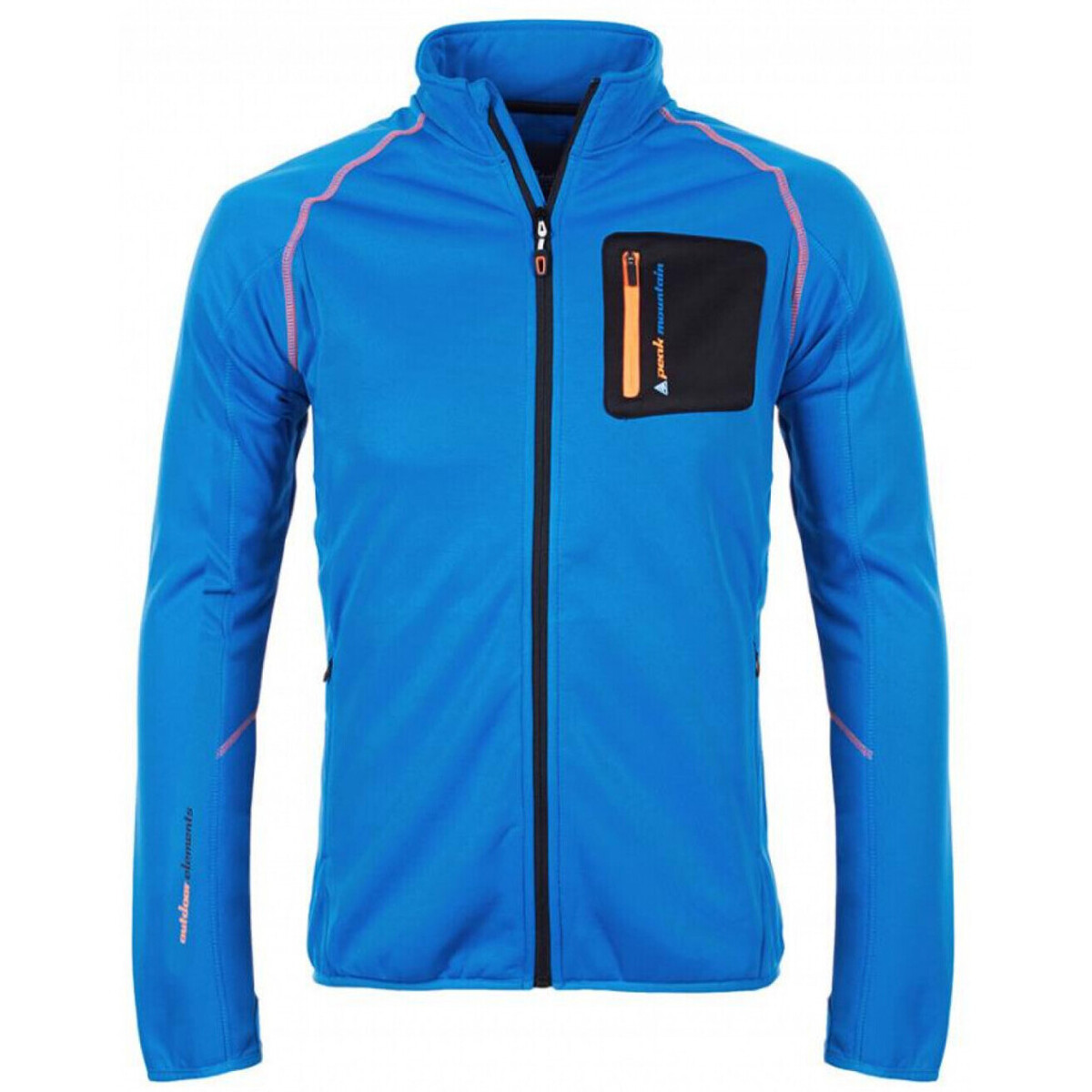 Peak Mountain  Blouson polarshell homme CEMANO  Modrá