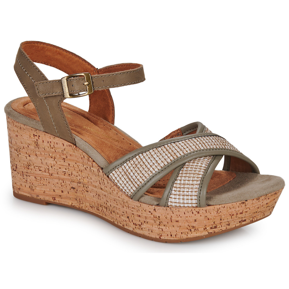 Clarks  ELLERI PLUM  Khaki