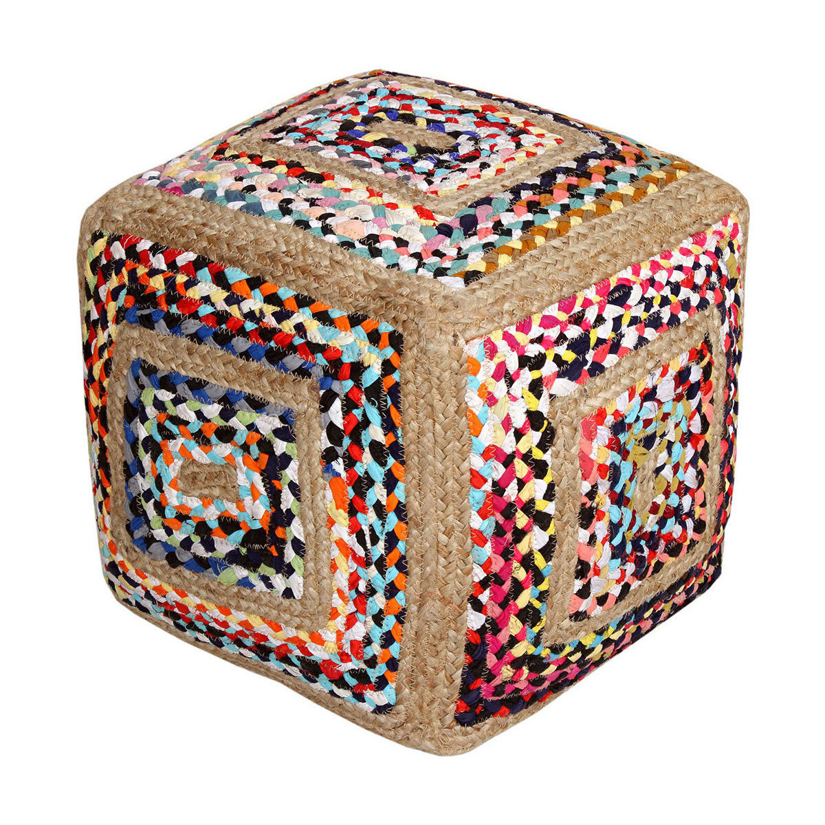 Signes Grimalt Square Puff Červená