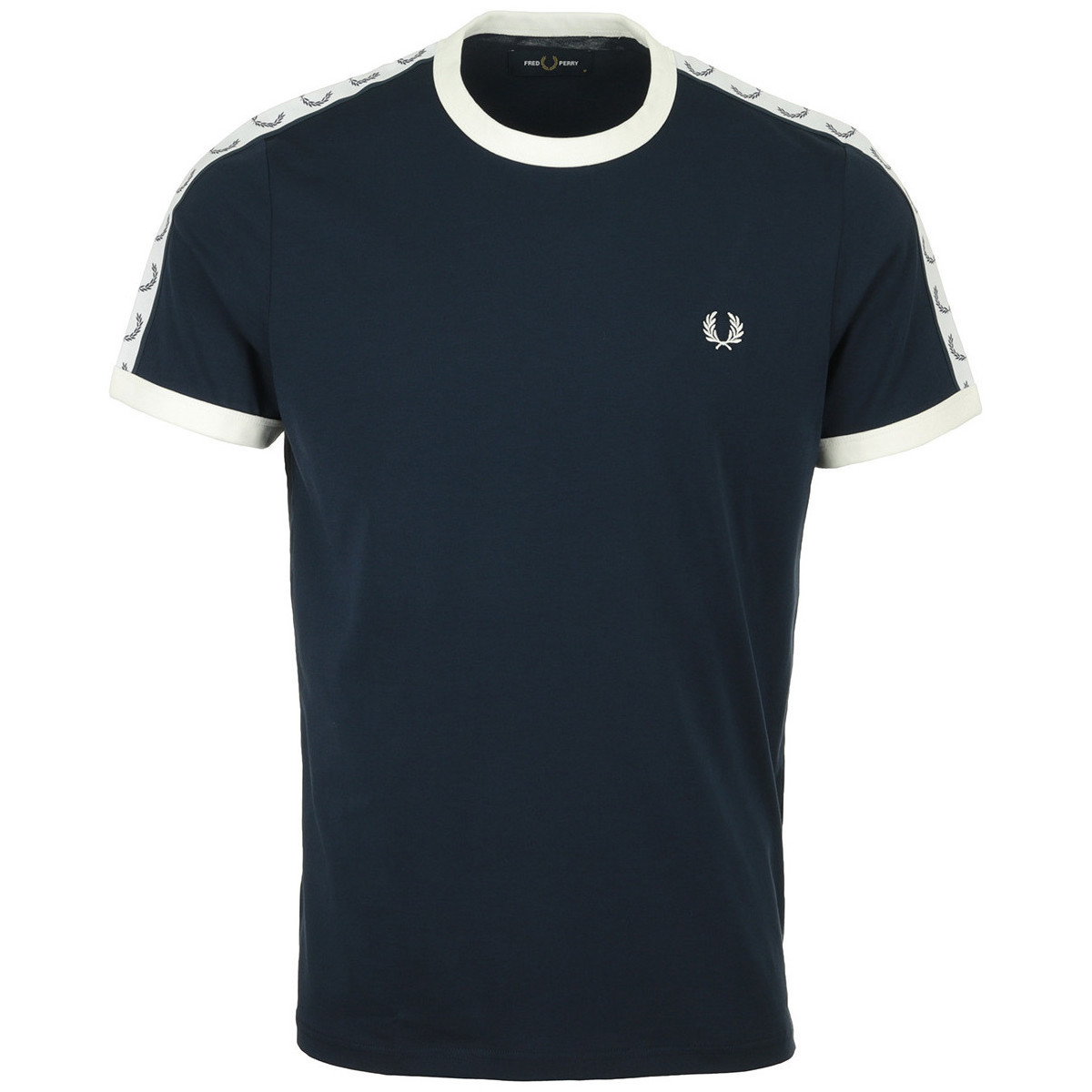 Fred Perry  Taped Ringer  Modrá