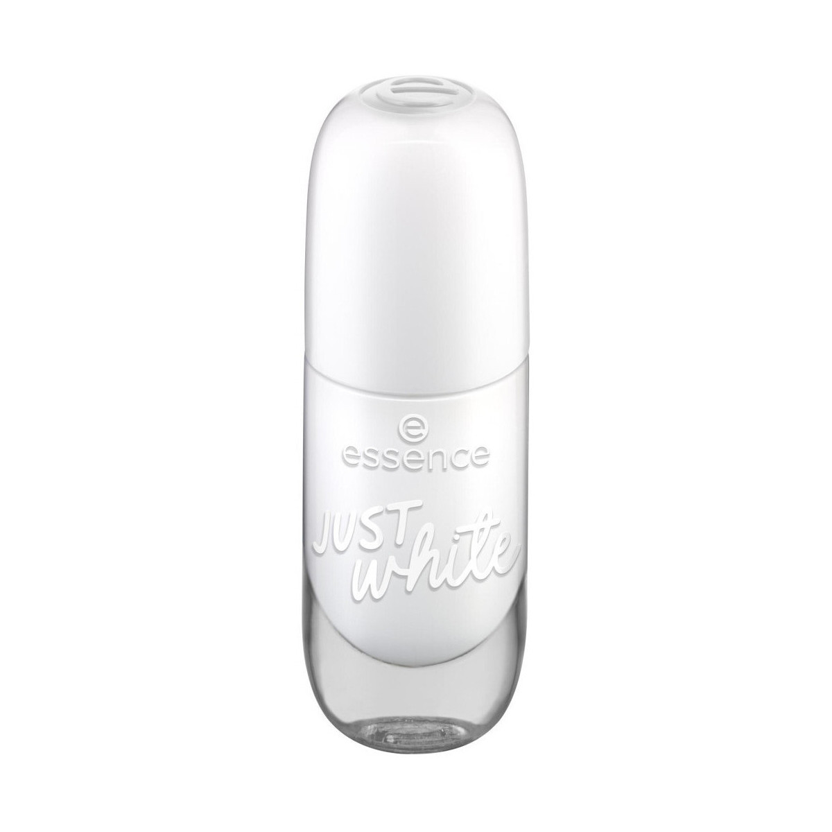 Essence  Nail Color Gel Nail Polish - 33 JUST White  Bílá