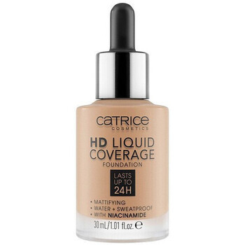 Catrice  HD Coverage Liquid Foundation - 50 Rosy Ash  Hnědá