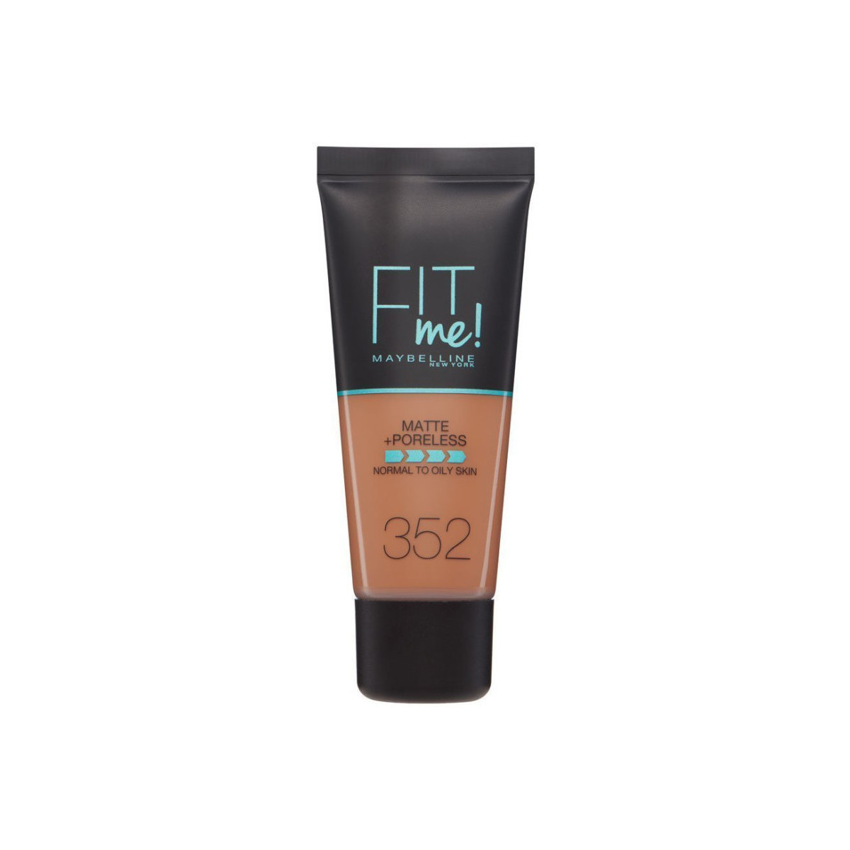 Maybelline New York  Fit Me Matte   Poreless Foundation - 352 Cacao  Béžová