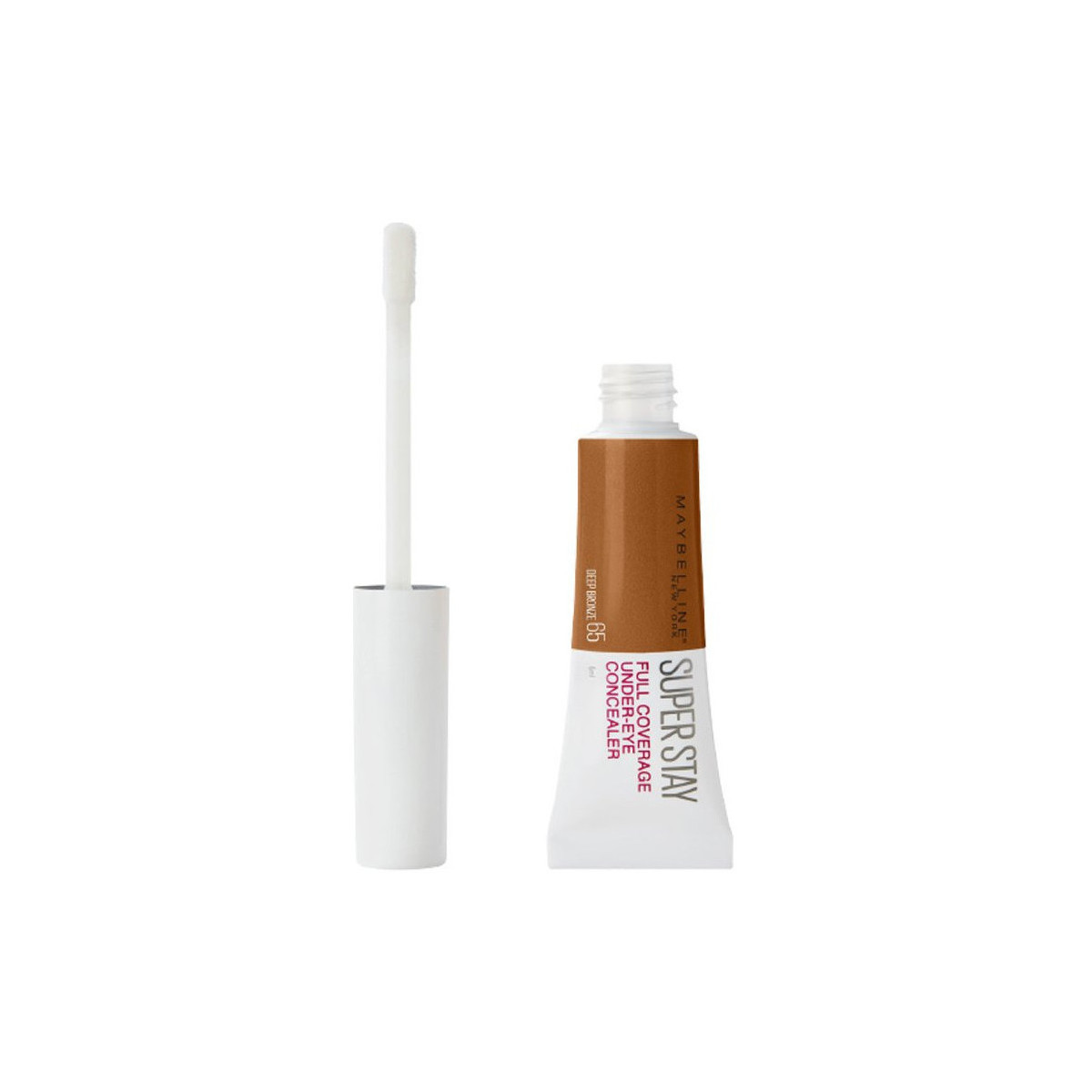 Maybelline New York  Super Stay High Coverage Liquid Concealer - 65 Deep Bro  Hnědá
