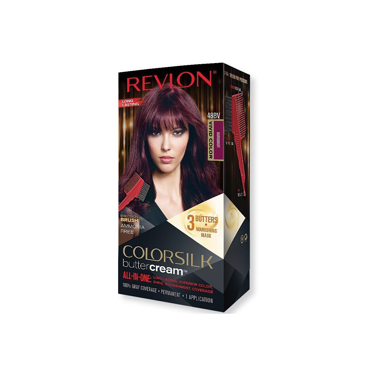 Revlon  Butter Cream Colorsilk Permanent Hair Color - 48BV Bour