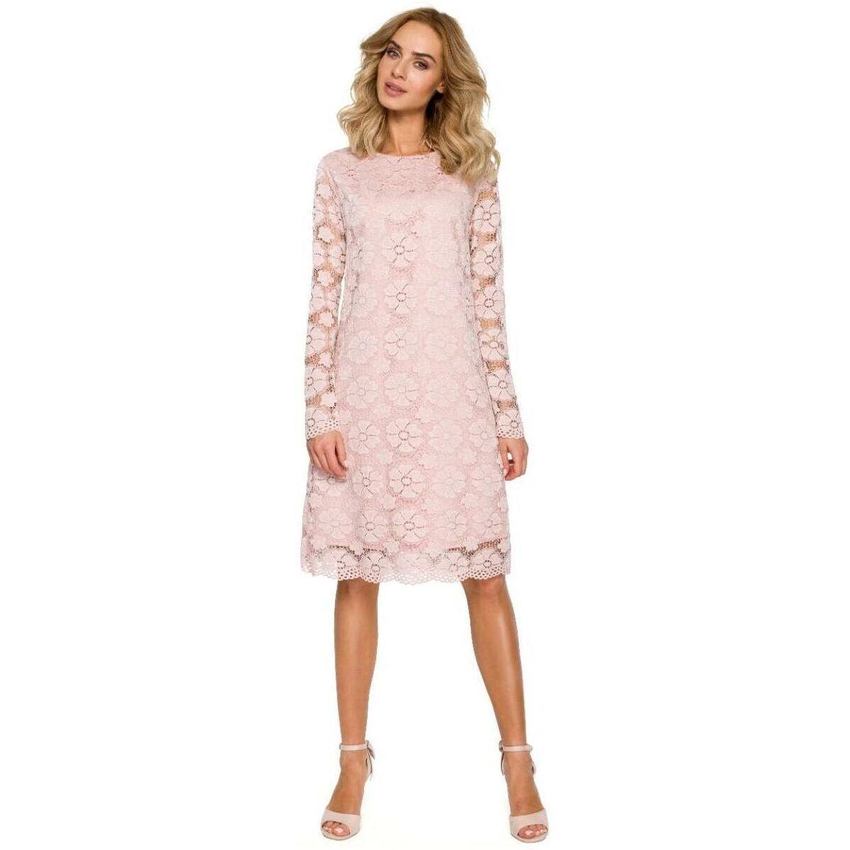 Made Of Emotion  Dámské mini šaty Bjarne M406 růžová  Růžová