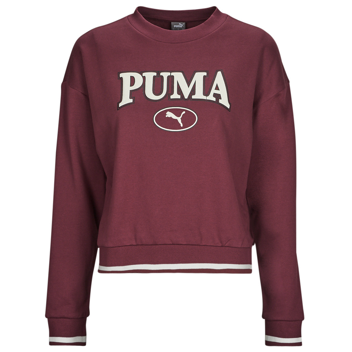 Puma  PUMA SQUAD CREW FL  Bordó