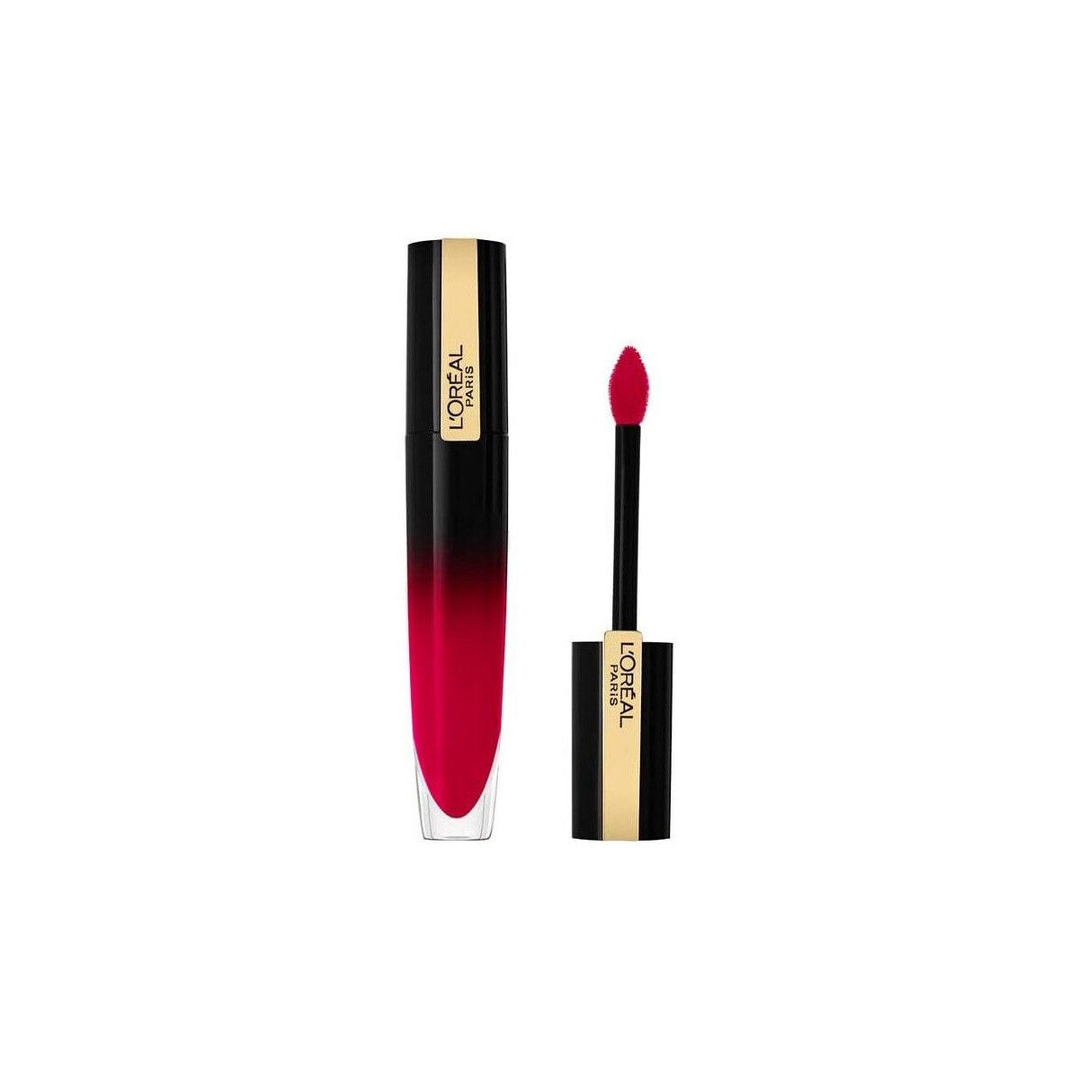 L'oréal  Signature Lacquered Liquid Lipstick - 311 Be Brilliant  Červená