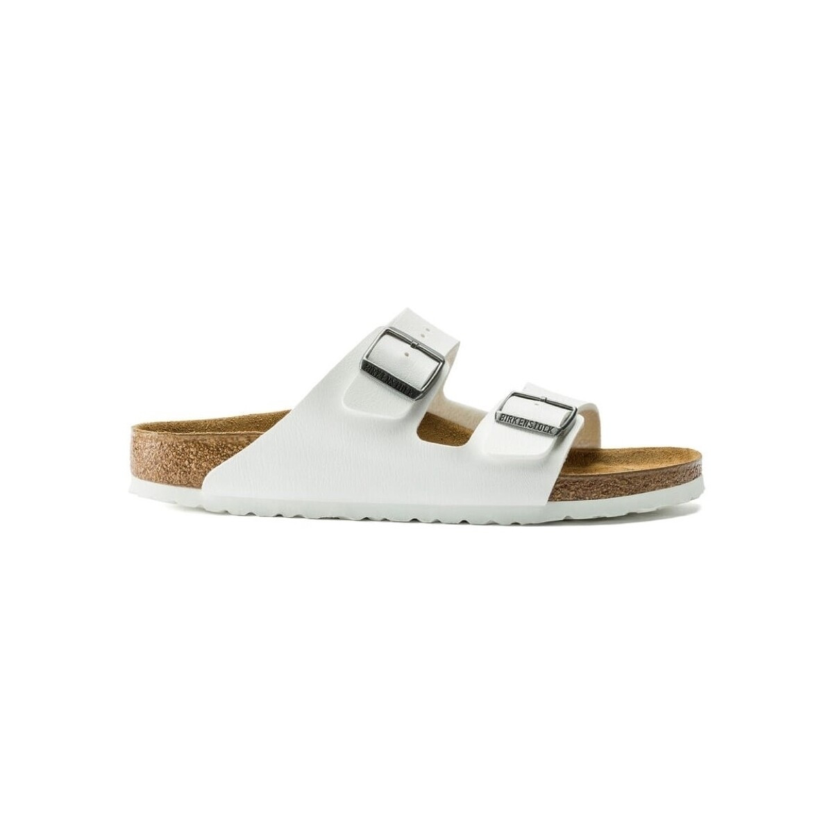 BIRKENSTOCK  Arizona Birko-Flor Narrow - White  Bílá