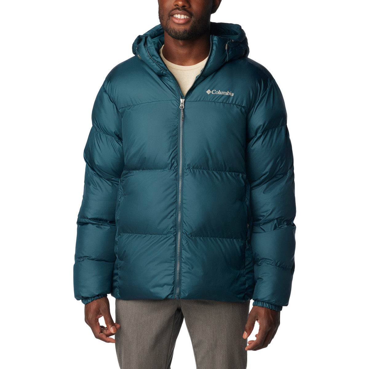 Columbia  Puffect Hooded Jacket  Modrá